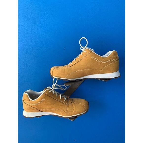 Timberland Women's Tan Suede Walking Running Sneakers Shoes #16345 Size: US 8.5 - Picture 2 of 6